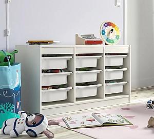 Etajera IKEA Trofast 9 cutii 99x44x56 Alb