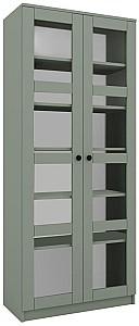 Dulap cu vitrina Trendy Lucas Glass 1600-76 Verde