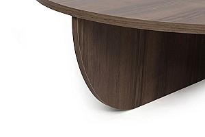 Masuta de cafea, reviste Trendy Podium Nuc