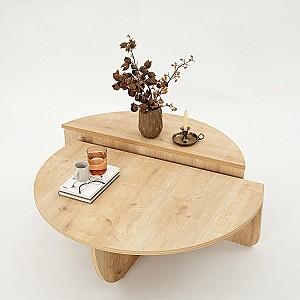 Masuta de cafea, reviste Trendy Podium Stejar Safir
