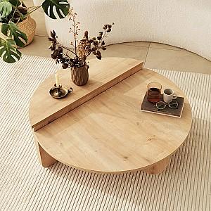 Masuta de cafea, reviste Trendy Podium Stejar Safir