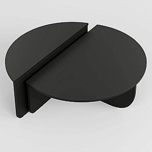 Masuta de cafea, reviste Trendy Podium Negru