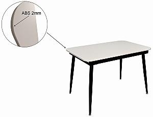 Masa Evelin DT-531R B Alb / Negru