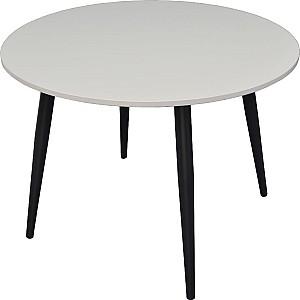 Set de masa si scaune Evelin DT 402-3B + 4 scaune YTC-097 B / UF BLU-14 (Dark Grey)