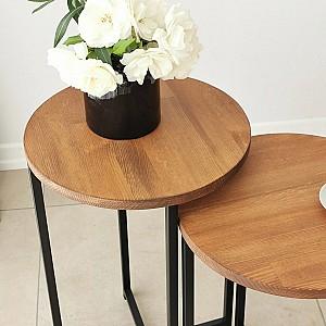 Masuta de cafea, reviste Trendy Neta 1 Stejar (Bej)