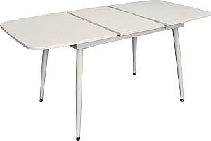 Set de masa si scaune Evelin DT 532R Wh + 4 scaune YTC-064Wh BJORN-24 (Light Beige)