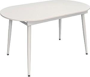 Set de masa si scaune Evelin DT 533R Wh + 6 scaune YTC-064 Wh / UF910-01 (Light Beige)