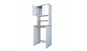 Dulap de baie Trendy KD101 - 1950 Alb/Nuc