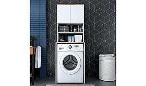 Dulap de baie Trendy KD101 - 1950 Alb/Nuc