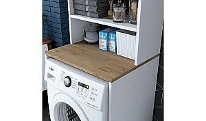 Dulap de baie Trendy KD101 - 1950 Alb/Nuc