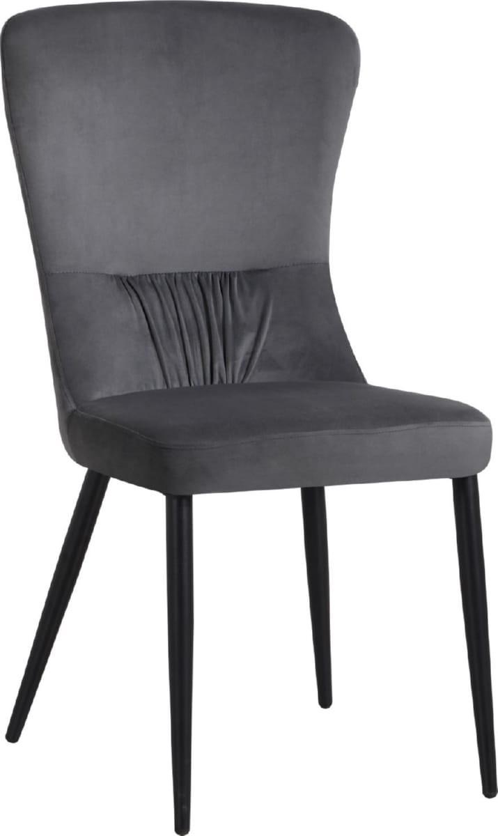 Scaun Avanti Mila Dark Grey Velvet