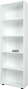 Etajera Nex Home Chipboard 55x20x172 cm Alb