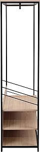 Antreu DP Samuel (100x40x160H) Negru / Stejar Sonoma