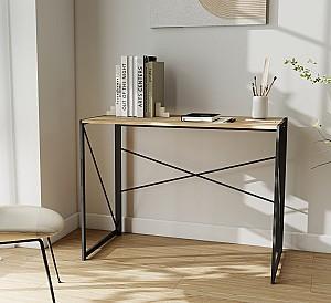 Masa de birou DP Aspen 100x50x75H Oak / Black