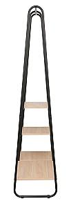 Etajera DP Hampton Oak / Black