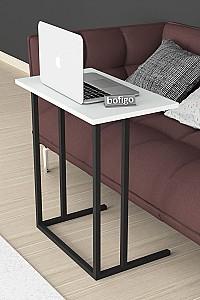 Masuta laptop Nex Home 60x35.5x65 cm Alb