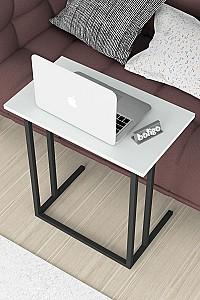 Masuta laptop Nex Home 60x35.5x65 cm Alb