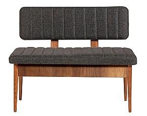 Bancheta Trendy Vina Bank Nuc (Maro)/Antracit (Gri)
