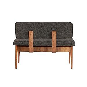 Bancheta Trendy Vina Bank Nuc (Maro)/Antracit (Gri)
