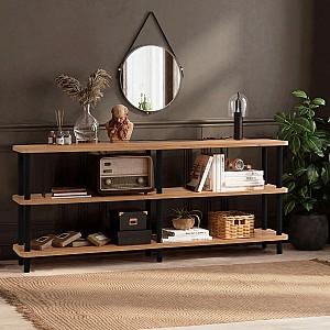 Etajera Trendy Zen Negru/Pinul Atlantic (Maro)