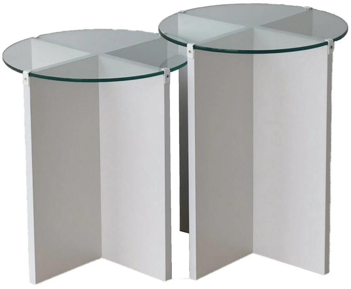 Masuta de cafea, reviste Trendy Lily Alb