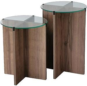 Masuta de cafea, reviste Trendy Lily Nuc (Maro)