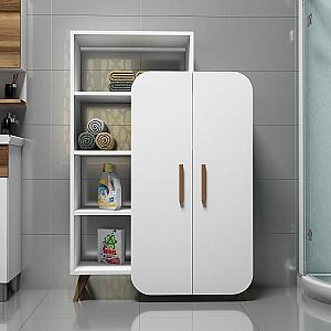 Dulap de baie Trendy Form Alb