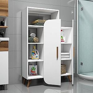 Dulap de baie Trendy Form Alb