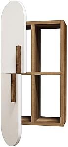 Raft de perete Hanah Home Rose Walnut White