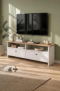 Tumba pentru televizor Bofigo 11-20-41 Sapphire Oak/White