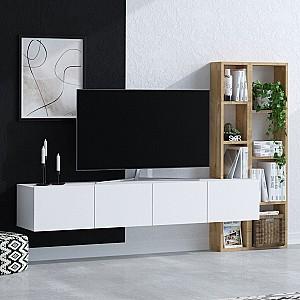 Living Trendy Pana Alb/Stejar (Maro)