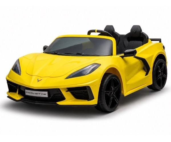 Maşină electrică Kids Car Corvette C8 Yellow