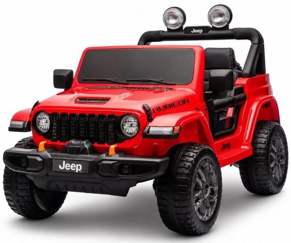 Maşină electrică Kids Car Jeep Wrangler Rubicon 392 Red