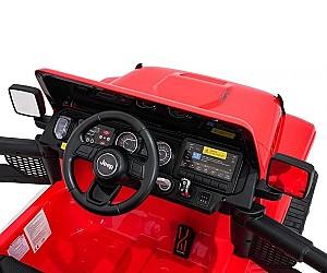 Maşină electrică Kids Car Jeep Wrangler Rubicon 392 Red