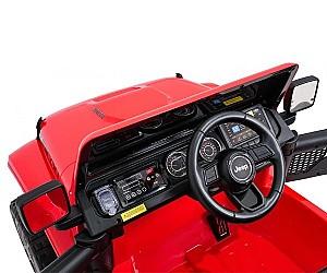 Maşină electrică Kids Car Jeep Wrangler Rubicon 392 Red