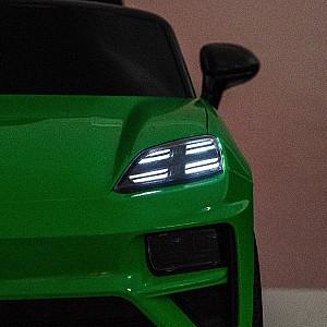 Maşină electrică Kids Car Porsche Macan Turbo EV Green