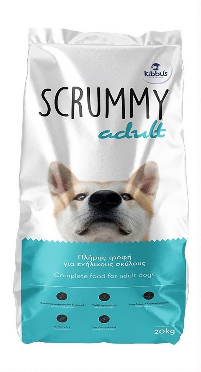 Hrana uscata pentru caini Kibbus Scrummy Adult 10kg