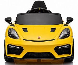 Maşină electrică Kids Car Porsche 718 Spyder RS Yellow