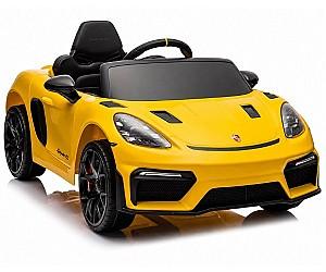 Maşină electrică Kids Car Porsche 718 Spyder RS Yellow