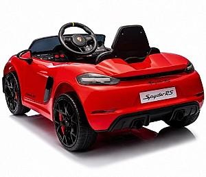 Maşină electrică Kids Car Porsche 718 Spyder RS Red