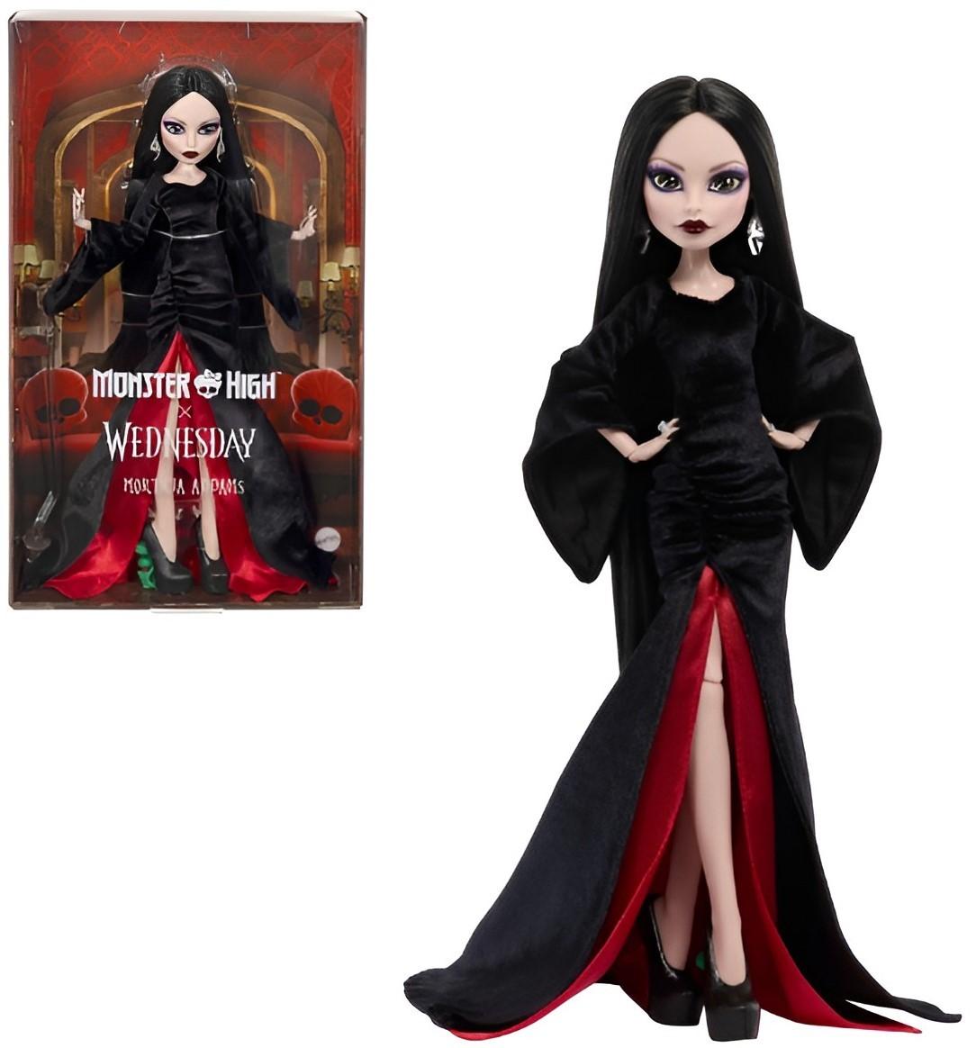Papusa Mattel Monster High X Wednesday – Morticia Addams