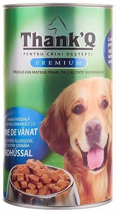Hrana umeda pentru caini Thank’Q Premium Vanat 1.24kg