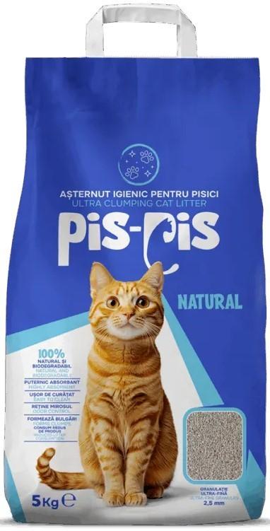 Asternut pentru litiere Pis-Pis Natural 5kg
