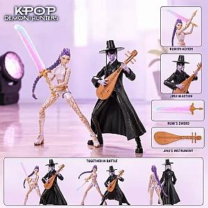 Figurina personaj Mattel Rumi & Jinu 2pcs (JRY40)