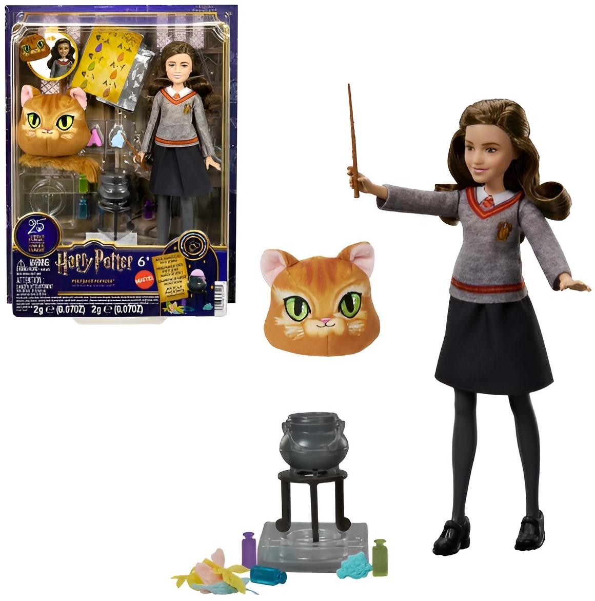 Papusa Mattel Hermione Granger and Polyjuice Potions (JGM21)