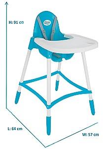 Scaun de masa simplu Pilsan 07570 Blue