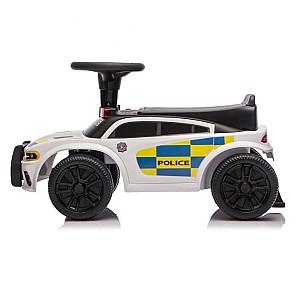 Tolocar Kids Car Police Ride-On Car White