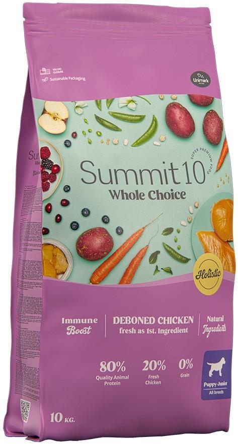Hrana uscata pentru caini Summit 10 Whole choice Puppy fresh chicken 2kg