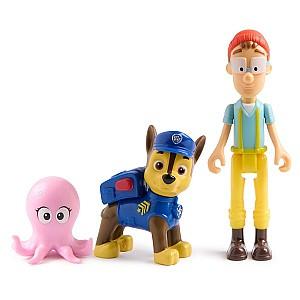 Set de jucarii Spin Master Paw Patrol: Chase&Cap'n Turbot (6072992)