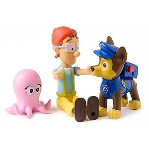 Set de jucarii Spin Master Paw Patrol: Chase&Cap'n Turbot (6072992)